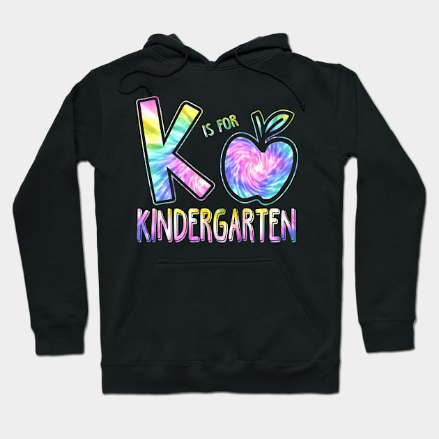 K is For Kindergarten Teacher Hoodie by buuka1991